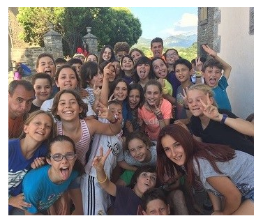 amigos campamento CVR Rasal