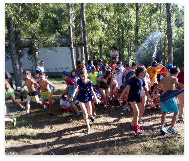 juegos campamento CVR Rasal
